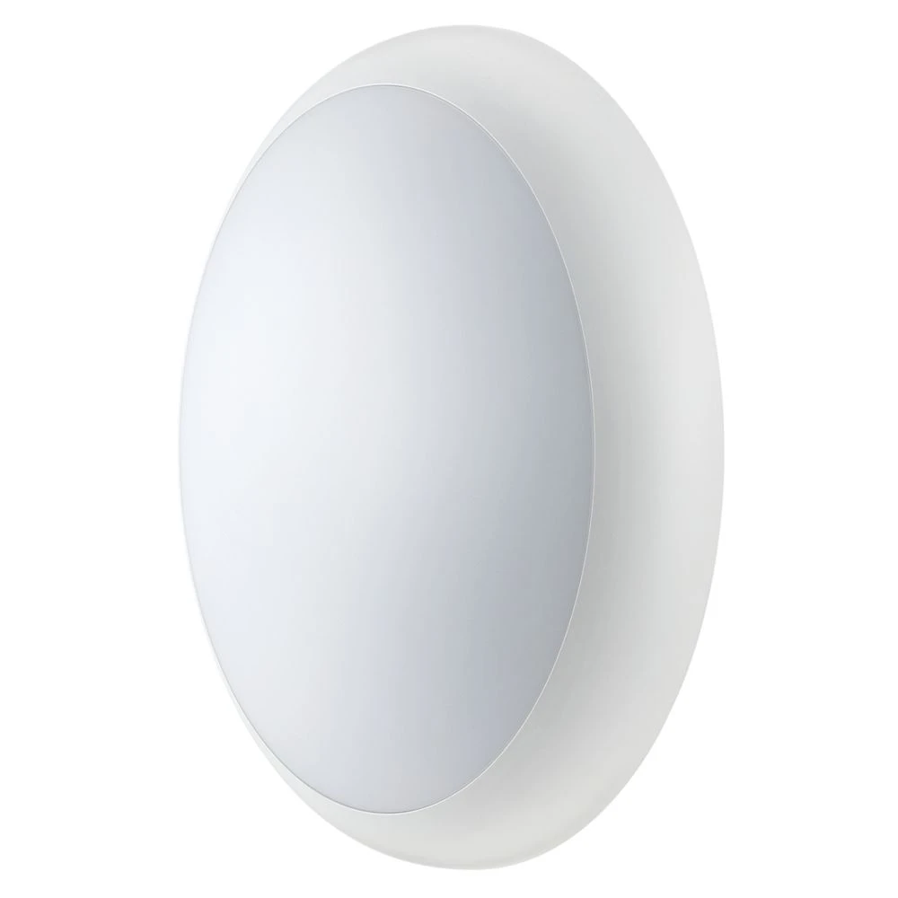 Luceco Sierra LED Bulkhead With Microwave Sensor White 15W 1200lm