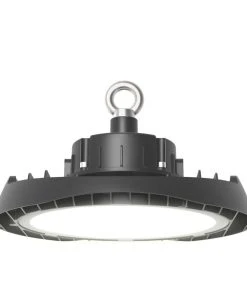 4lite Maintained Emergency LED Highbay With Microwave Sensor Black 150W 19,500lm