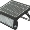 Luceco LEXSF11B40 Outdoor LED High Power Solar Floodlight With PIR & Photocell Sensor Black 1080lm