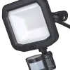 Luceco Castra Smart Outdoor LED Floodlight With PIR Sensor Black 20W 2000lm