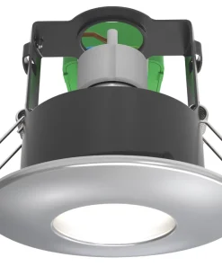 4lite WiZ Connected Fixed Fire Rated LED Smart Downlight Polished Chrome 4.9W 345lm