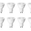 Philips Hue GU10 White LED Light Bulb 5.2W 400lm 8 Pack