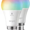 Sengled W21-U33 BC A60 Assorted LED Smart Light Bulb 7.8W 806lm 2 Pack