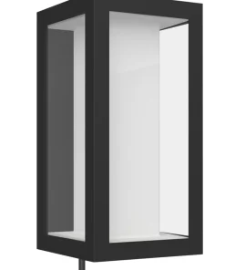 Philips Hue Impress Outdoor LED Wall Light Black 8W 710-1180lm