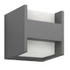 Philips Hue Arbour Outdoor LED H-Shape Garden Wall Light Anthracite 4.5W 800lm