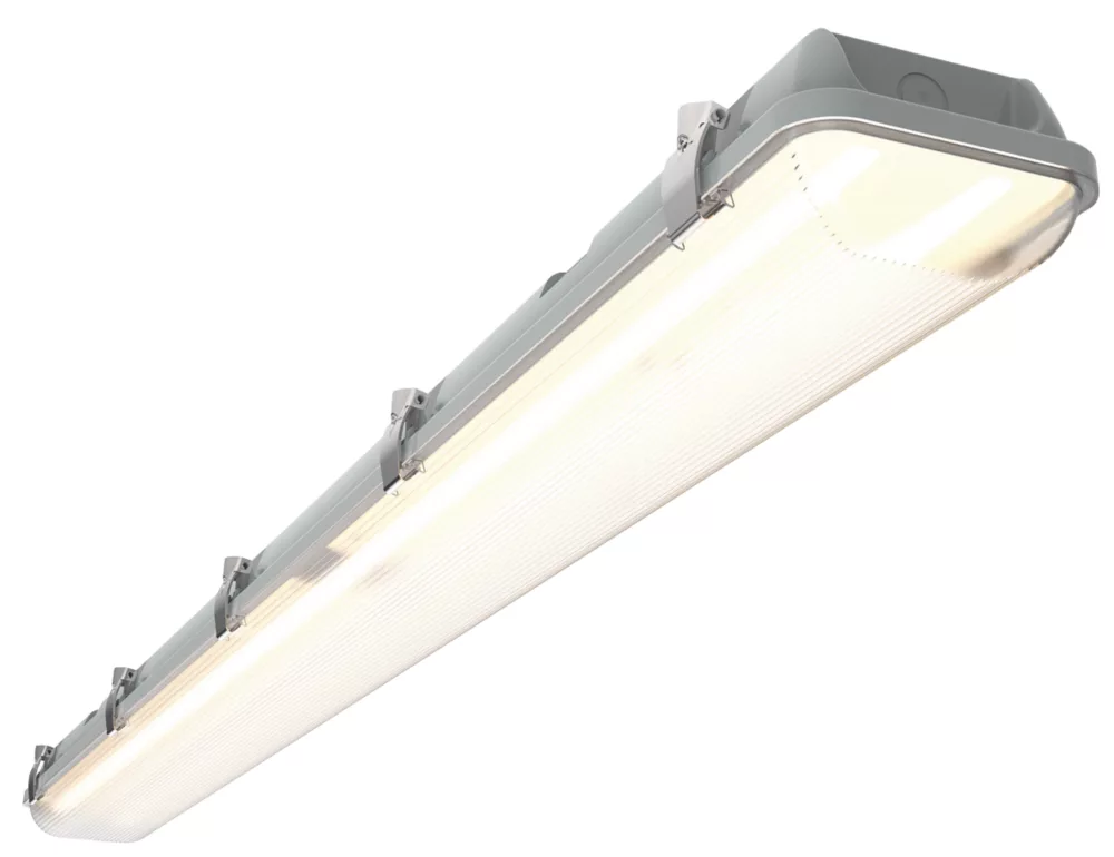 Ansell Lighting Ansell Tornado Twin 6ft LED Non-Corrosive Batten Fitting 71W 7320lm 230V