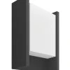 Philips Hue Fuzo Outdoor LED Rectangular Wall Light Black 9.1W 1160lm