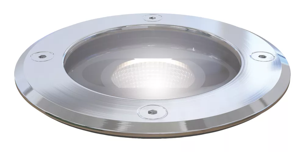 4lite 120mm Outdoor LED Inground Light Stainless Steel 6W 229lm - Image 2