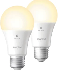 Sengled B11-U21 ES A60 LED Smart Light Bulb 8.8W 806lm 2 Pack