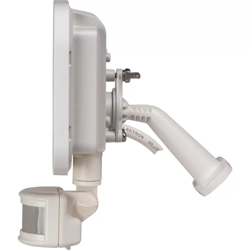 Luceco Castra Outdoor LED Floodlight With PIR Sensor White 10W 1200lm - Image 3