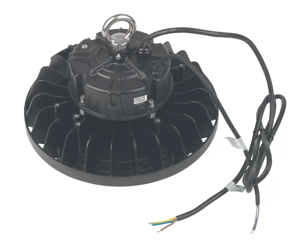 4lite LED UFO High Bay Black 100W 12062lm - Image 4