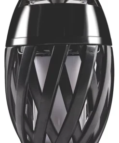 Luceco Rechargeable Assorted LED Flame Effect Torch Black