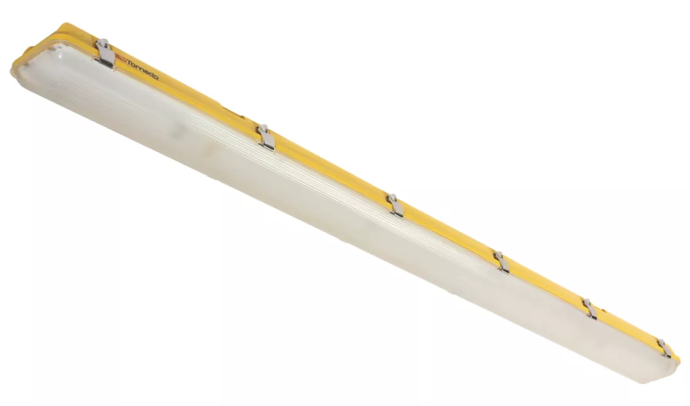 Ansell Lighting Ansell Tornado Twin 5ft LED Batten 58W 6353lm 110V