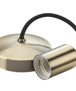 Knightsbridge 8270AB Contemporary Pendant Antique Brass