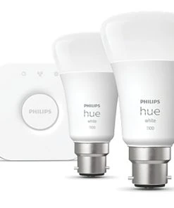 Philips Hue Hue White Bluetooth Starter Kit B22 BC A19 LED Smart Lighting Starter Kit 9W 806lm 3 Pack