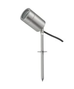 LAP Bronx Outdoor Spike Light Stainless Steel