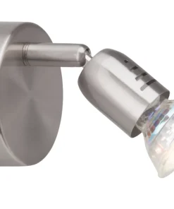 Brilliant Loona LED Wall Light Satin Chrome 3W 240lm