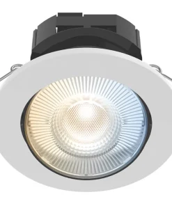 Calex SMD 220-240V 2700-6500K Adjustable Tilting Head LED Smart Downlight With Variable White Light White 4.9W 345lm 3 Pack