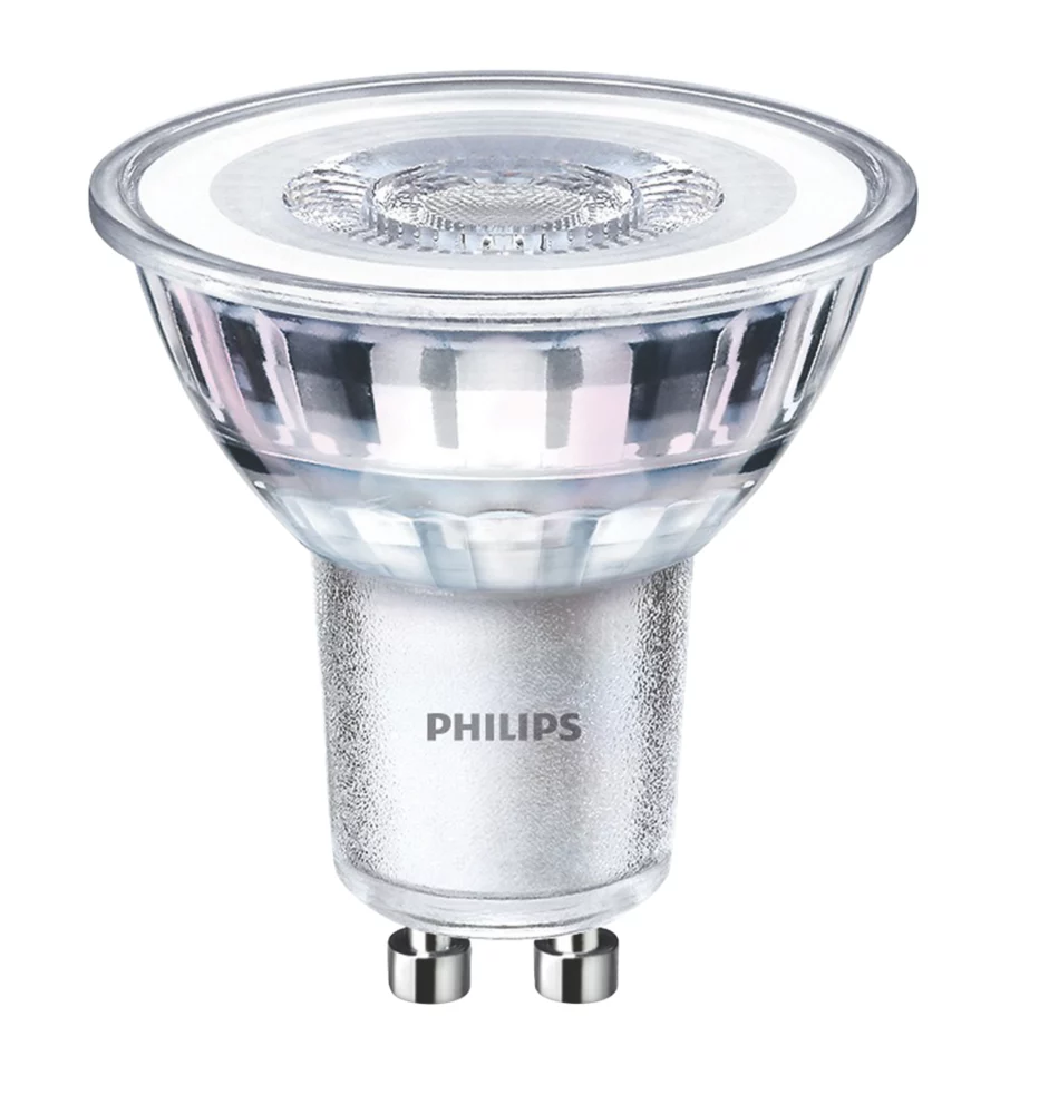 Philips GU10 LED Light Bulb 345lm 4.6W 6 Pack