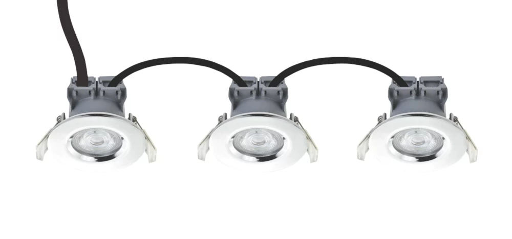 LAP Fixed LED Downlight Chrome 4.5W 400lm - Image 2