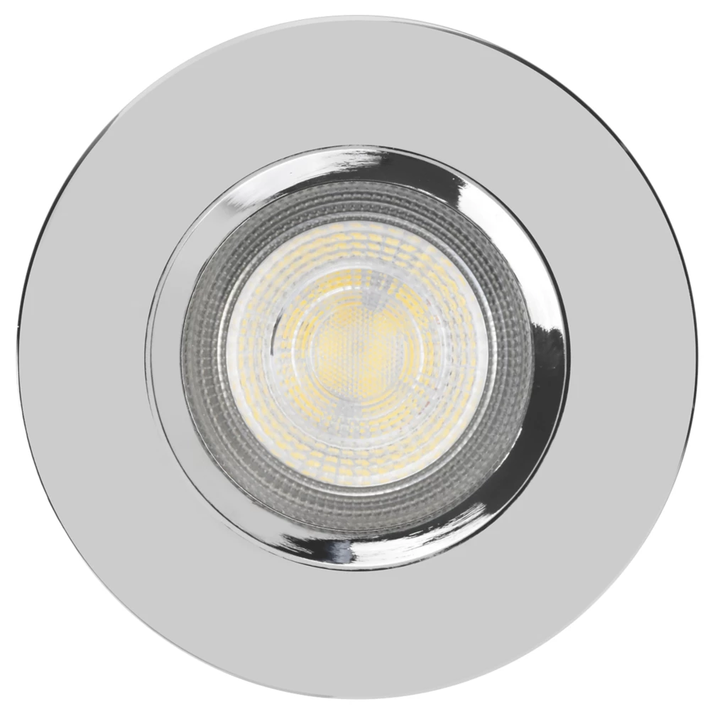 LAP Fixed LED Downlight Chrome 4.5W 400lm - Image 3