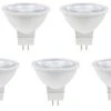LAP GU5.3 MR16 LED Light Bulb 210lm 2W 5 Pack
