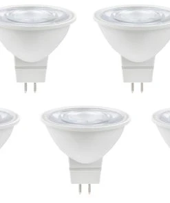 LAP GU5.3 MR16 LED Light Bulb 210lm 2W 5 Pack