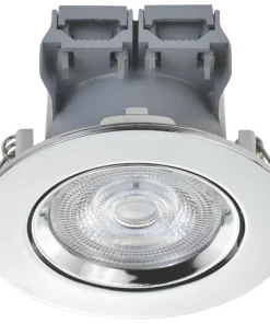 LAP Tilt LED Downlight Chrome 4.5W 420lm