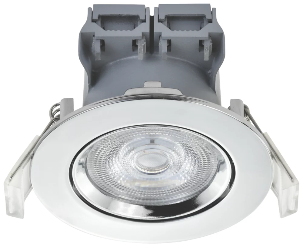 LAP Tilt LED Downlight Chrome 4.5W 420lm