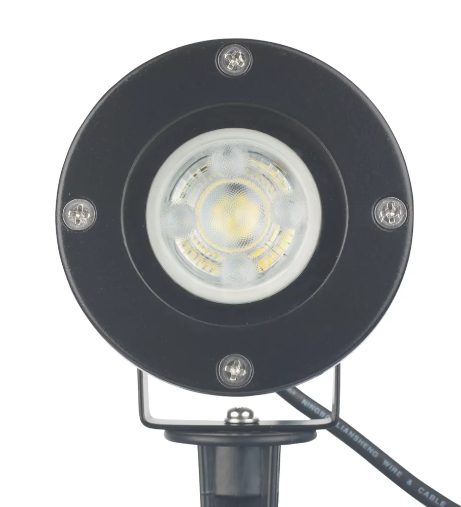 4lite WiZ Connected Outdoor LED Smart Garden Spike Light Black 4.9W 345lm - Image 3