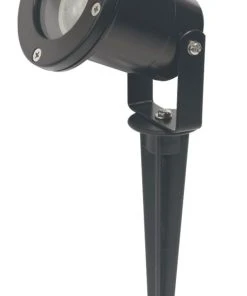 4lite WiZ Connected Outdoor LED Smart Garden Spike Light Black 4.9W 345lm