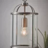 Quay Design Liberty 1-Light Pendant Satin Nickel