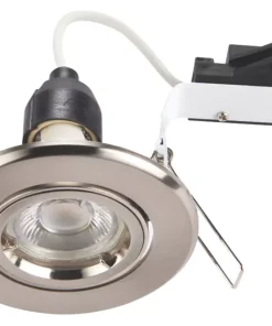 LAP Cast Tilt Downlight Satin Nickel
