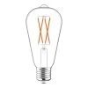 LAP ES ST64 LED Virtual Filament Light Bulb 470lm 2.2W