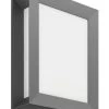 Philips Karp Outdoor LED Wall Light Anthracite 6W 600lm