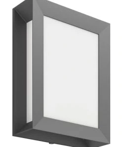 Philips Karp Outdoor LED Wall Light Anthracite 6W 600lm