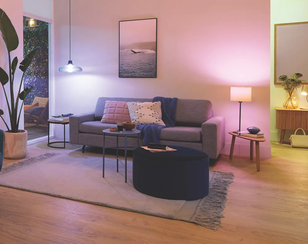 Philips ES E27 RGB & White LED Smart Light Bulb 8W 806lm 2 Pack - Image 2