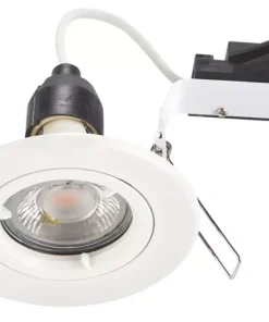 LAP Cast Fixed Downlight Matt White