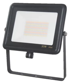 Brackenheath Indoor & Outdoor LED Floodlight Black 30W 2700lm