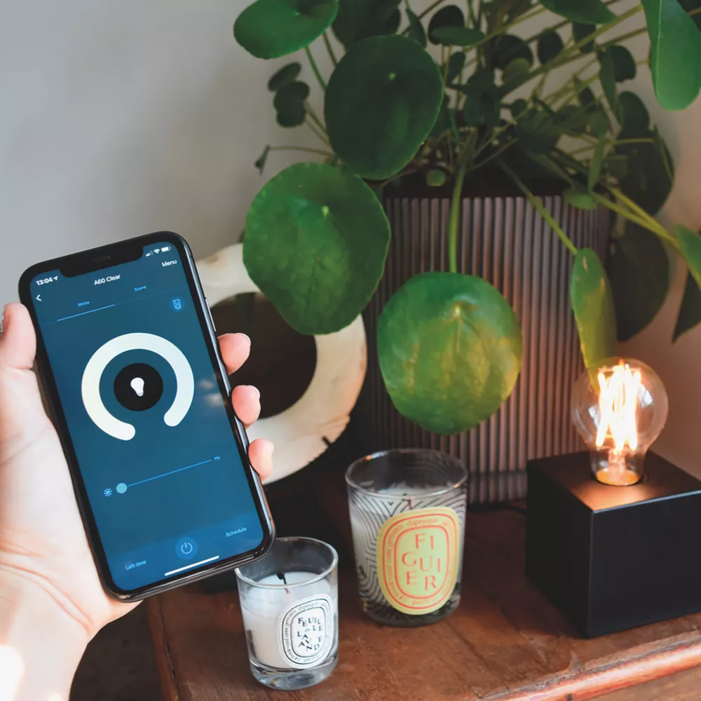 Calex Smart Lamp ES A60 LED Virtual Filament Smart Light Bulb 7W 806lm - Image 2