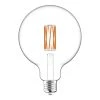 LAP ES G125 LED Virtual Filament Light Bulb 806lm 3.8W