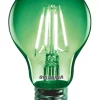 Sylvania Helios Chroma ES A60 Green LED Light Bulb 4W