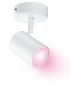 WiZ Imageo RGB & White LED Wifi-Connected Adjustable Ceiling Spotlight White 5W 345lm