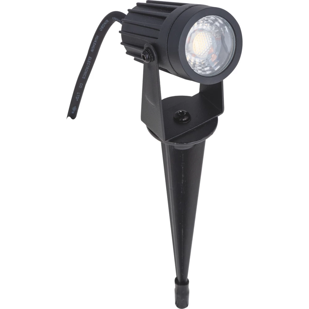 Luceco Outdoor LED Garden Spike Light Black 3W 200lm - Image 2