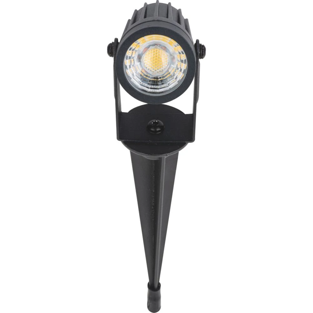 Luceco Outdoor LED Garden Spike Light Black 3W 200lm - Image 3