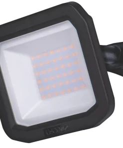 Luceco Castra Outdoor LED Floodlight Black 30W 3000lm