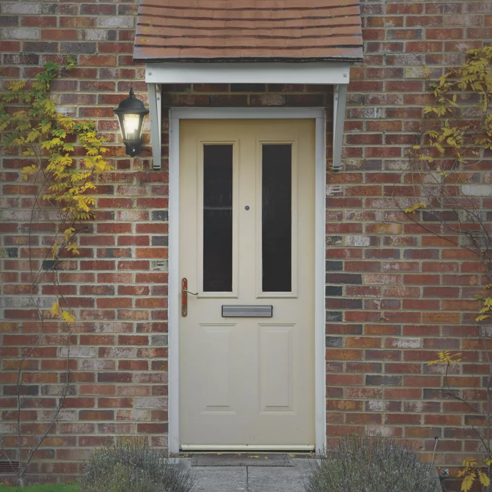 4lite Outdoor IP65 Wall Lantern With PIR Sensor Black - Image 4