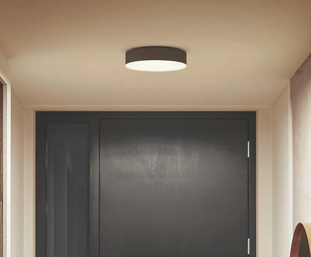 Philips Hue Ambiance Enrave LED Ceiling Light Black 19.2W 1900-2450lm - Image 2