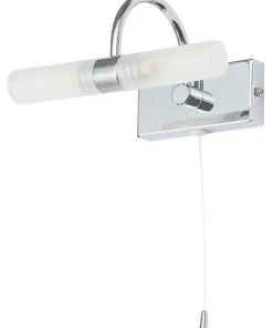 Spa Corvus Bathroom Wall Light Chrome