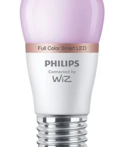 Philips ES Globe RGB & White LED Smart Light Bulb 4.9W 470lm